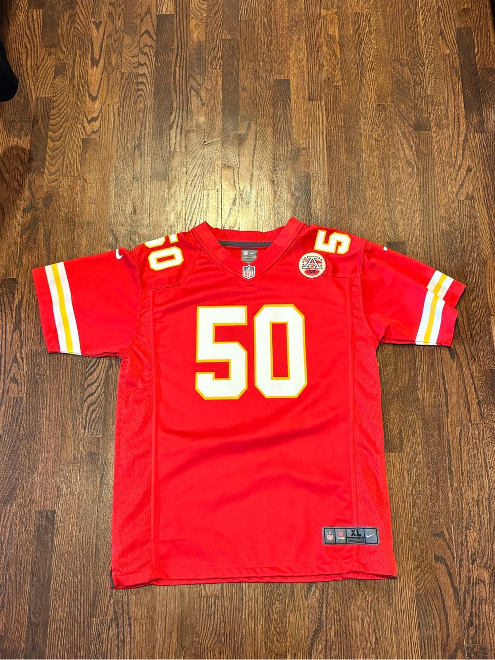 Justin Houston Kansas City Chiefs Jersey, Youth XL